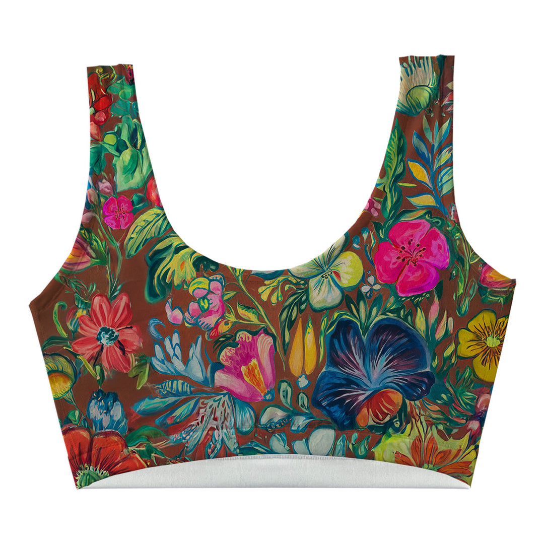 Flourish Crop Top Front