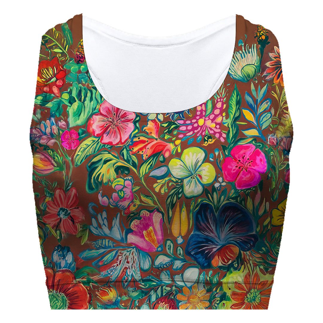 Flourish Sport Bra Woman Underwear Beachwear Loungewear