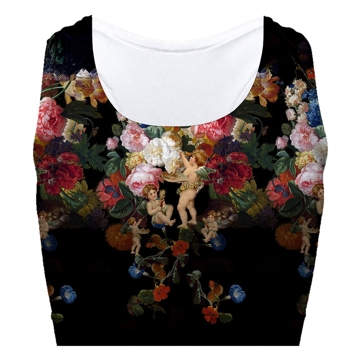Flower Angels Sport Bra Woman Underwear Beachwear Loungewear