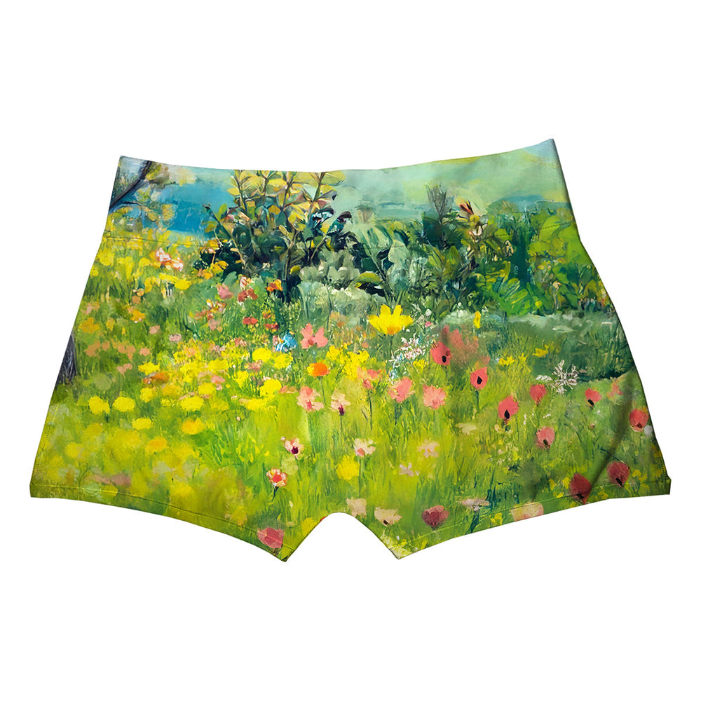 Flower Dog Boxer Back