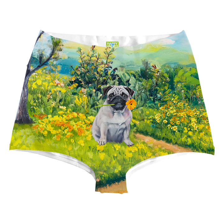 Flower Dog Highwaist Front
