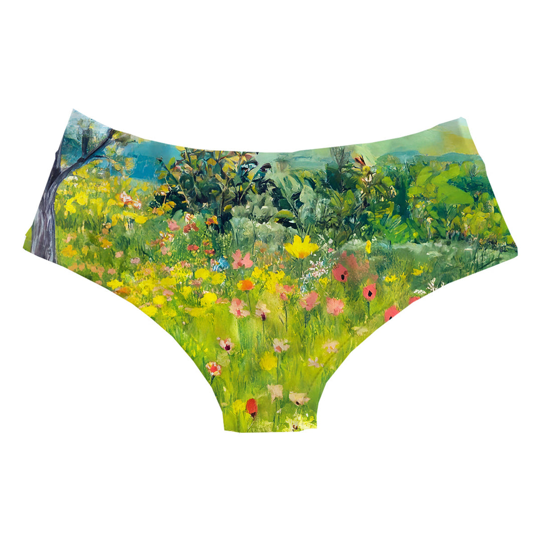 Flower Dog Hipster Back