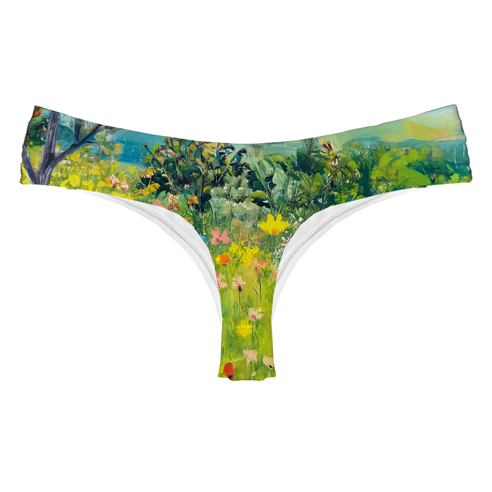 Flower Dog String Back