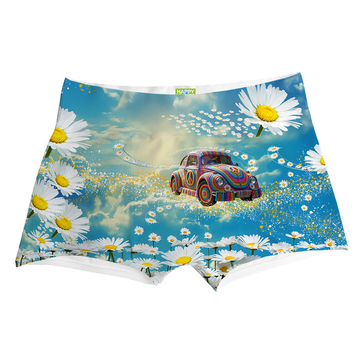 Flower Trip Boxer Man Underwear Beachwear Loungewear