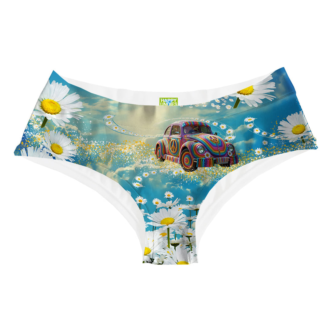 Flower Trip Hipster Woman Underwear Beachwear Loungewear