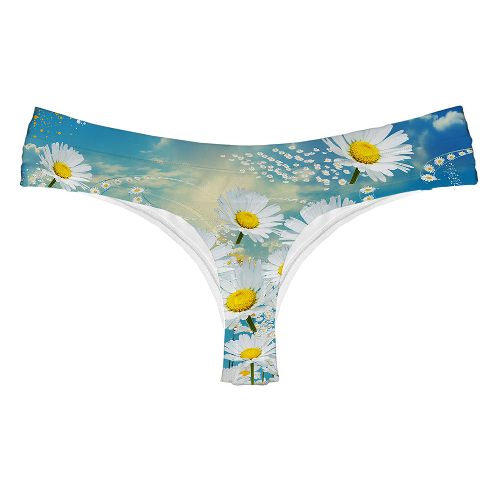Flower Trip String Woman Underwear Beachwear Loungewear