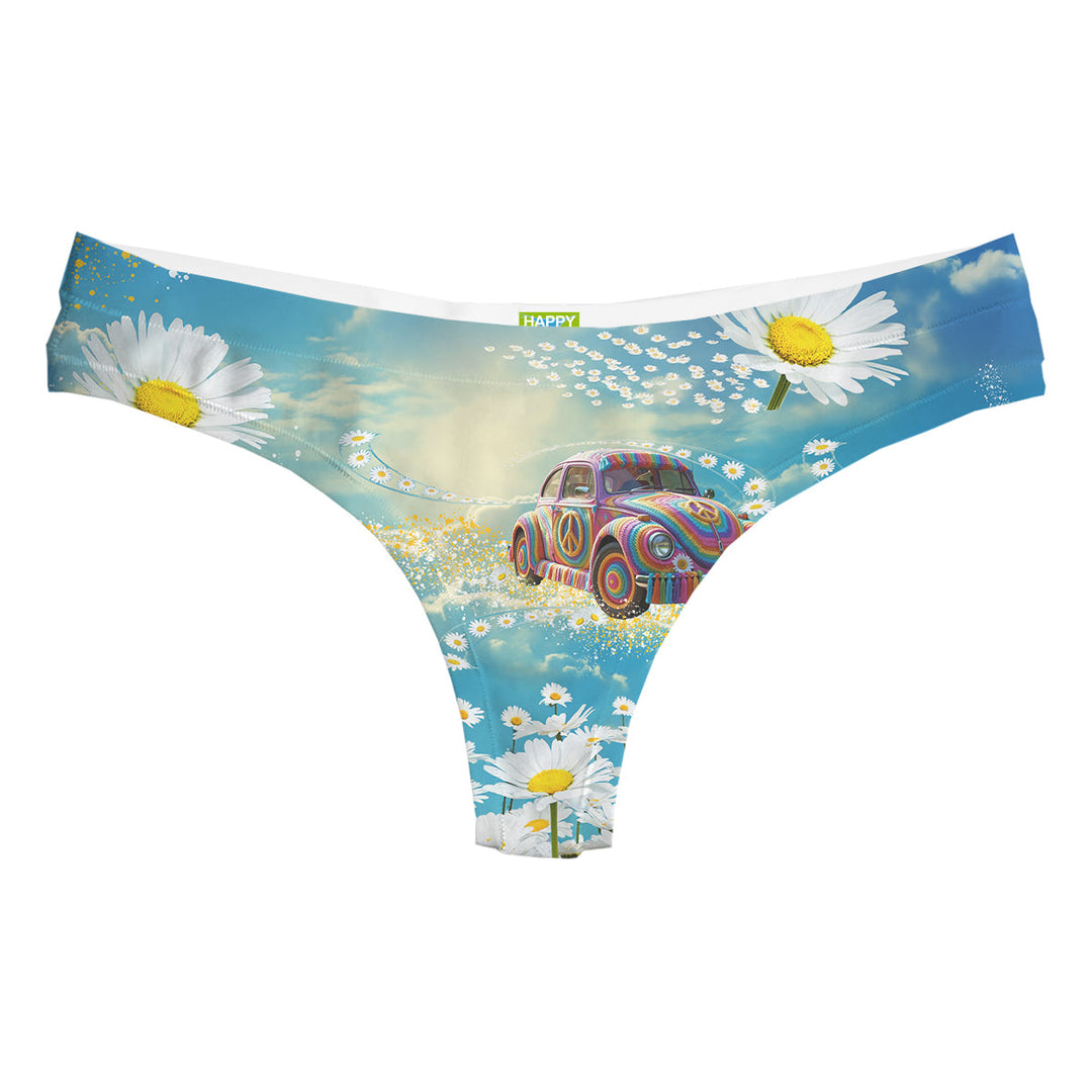 Flower Trip String Woman Underwear Beachwear Loungewear
