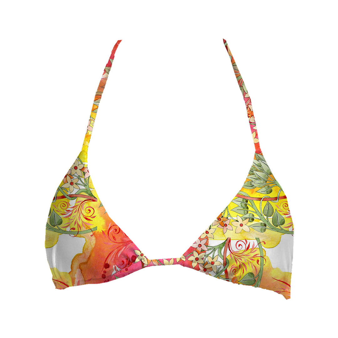 Flowers Of Fall Top Triangle Front