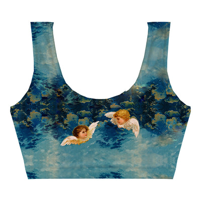 Flying Angels Crop Top Front