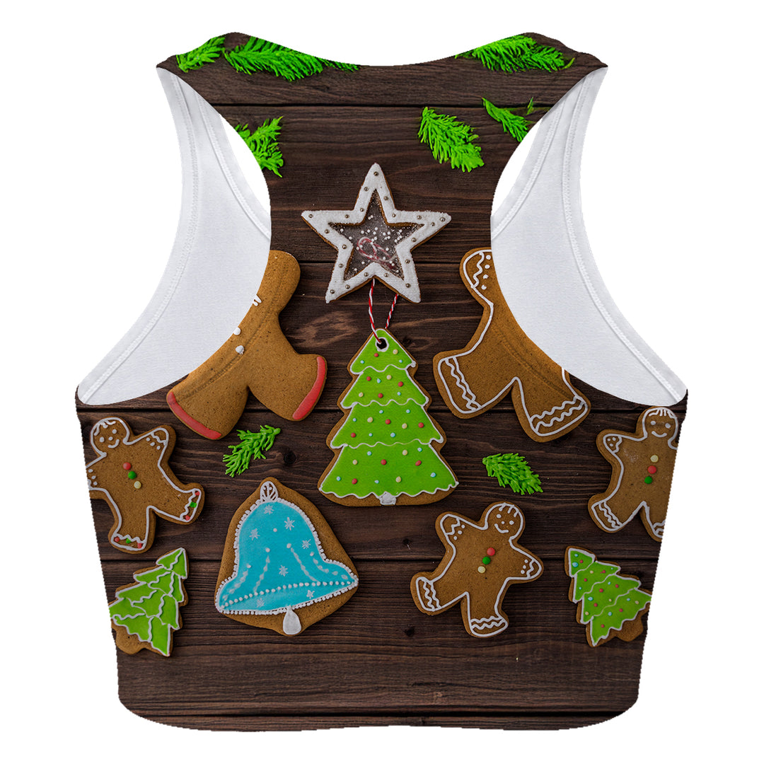 Gingerbread Sport Bra Woman Underwear Beachwear Loungewear