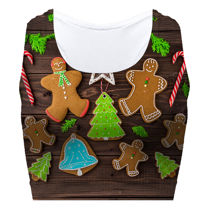 Gingerbread Sport Bra Woman Underwear Beachwear Loungewear
