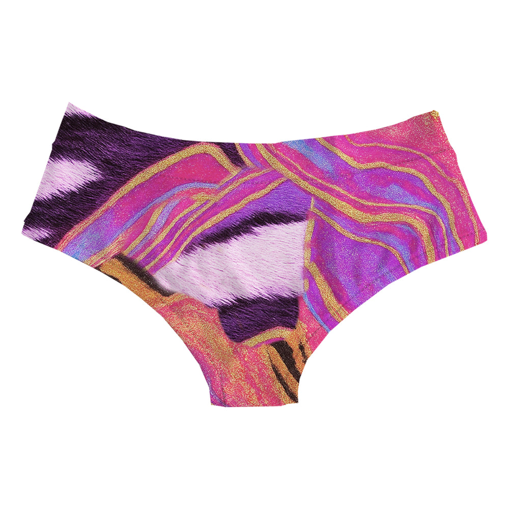 Glitters Hipster Woman Underwear Beachwear Loungewear