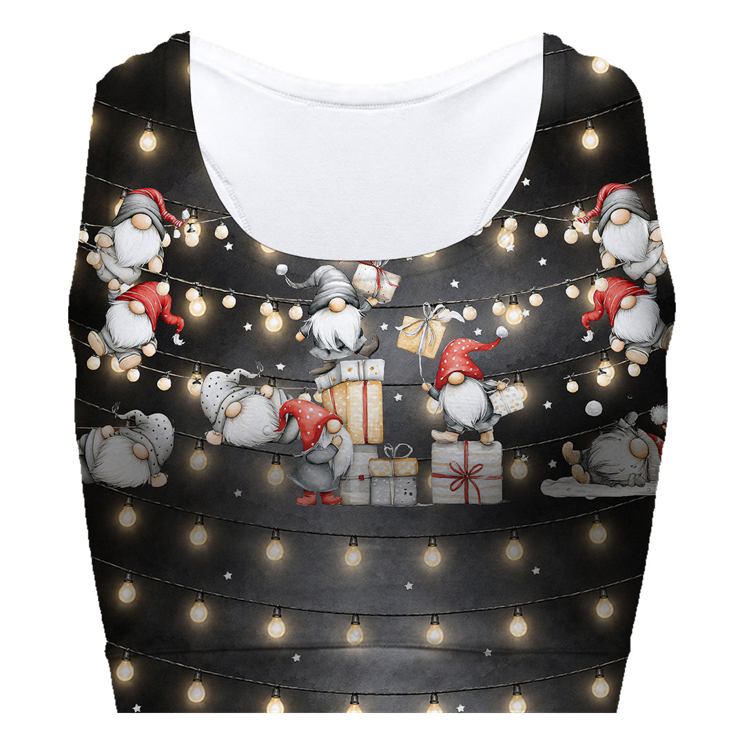 Gnome Party Sport Bra Woman Underwear Beachwear Loungewear