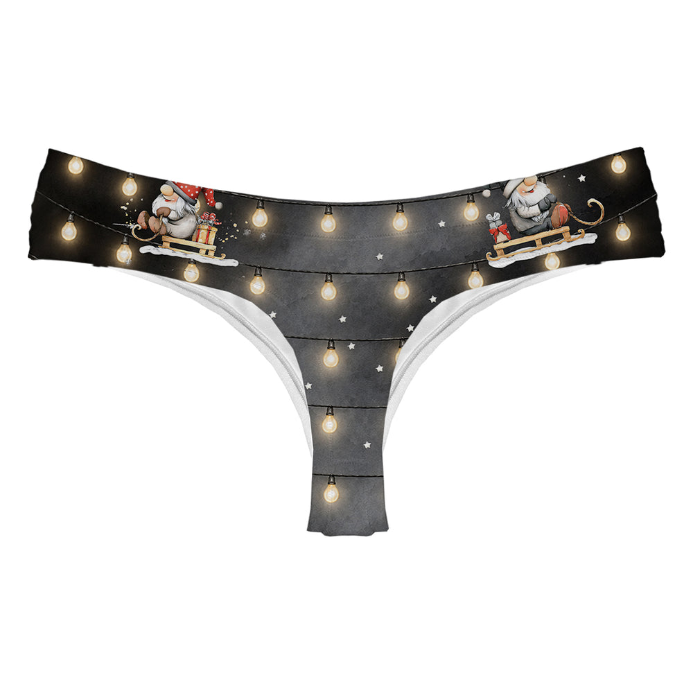 Gnome Party String Woman Underwear Beachwear Loungewear