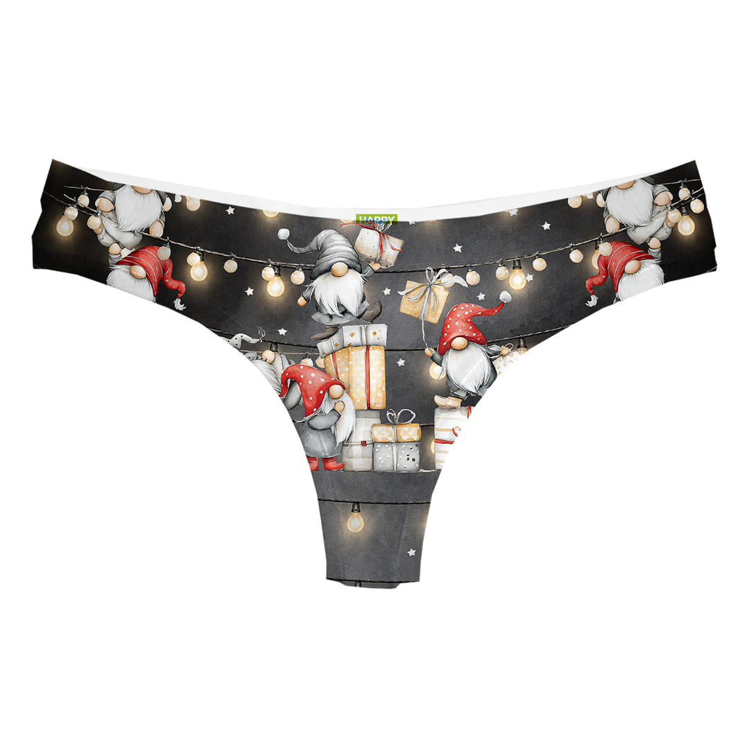Gnome Party String Woman Underwear Beachwear Loungewear