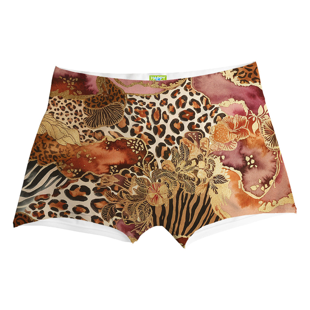 Gold Leo Boxer Man Underwear Beachwear Loungewear