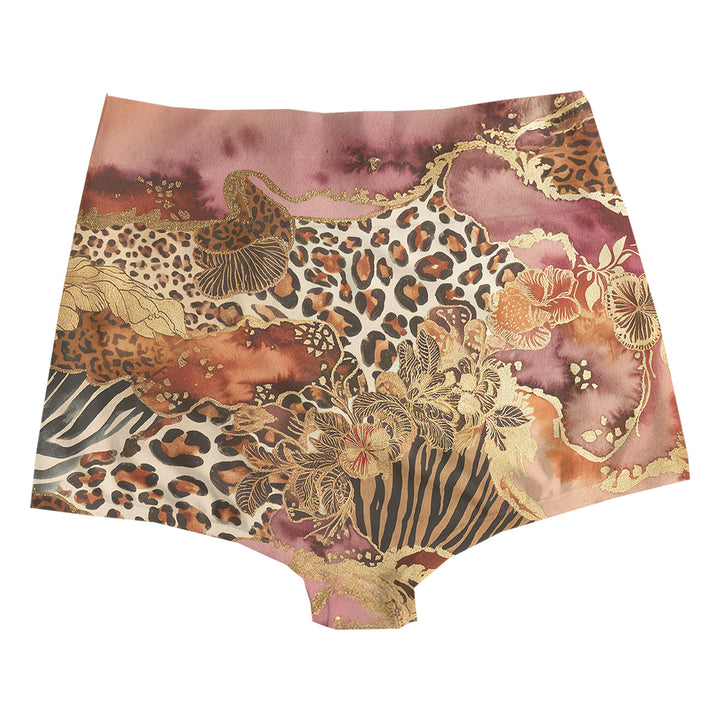 Gold Leo Highwaist Woman Underwear Beachwear Loungewear