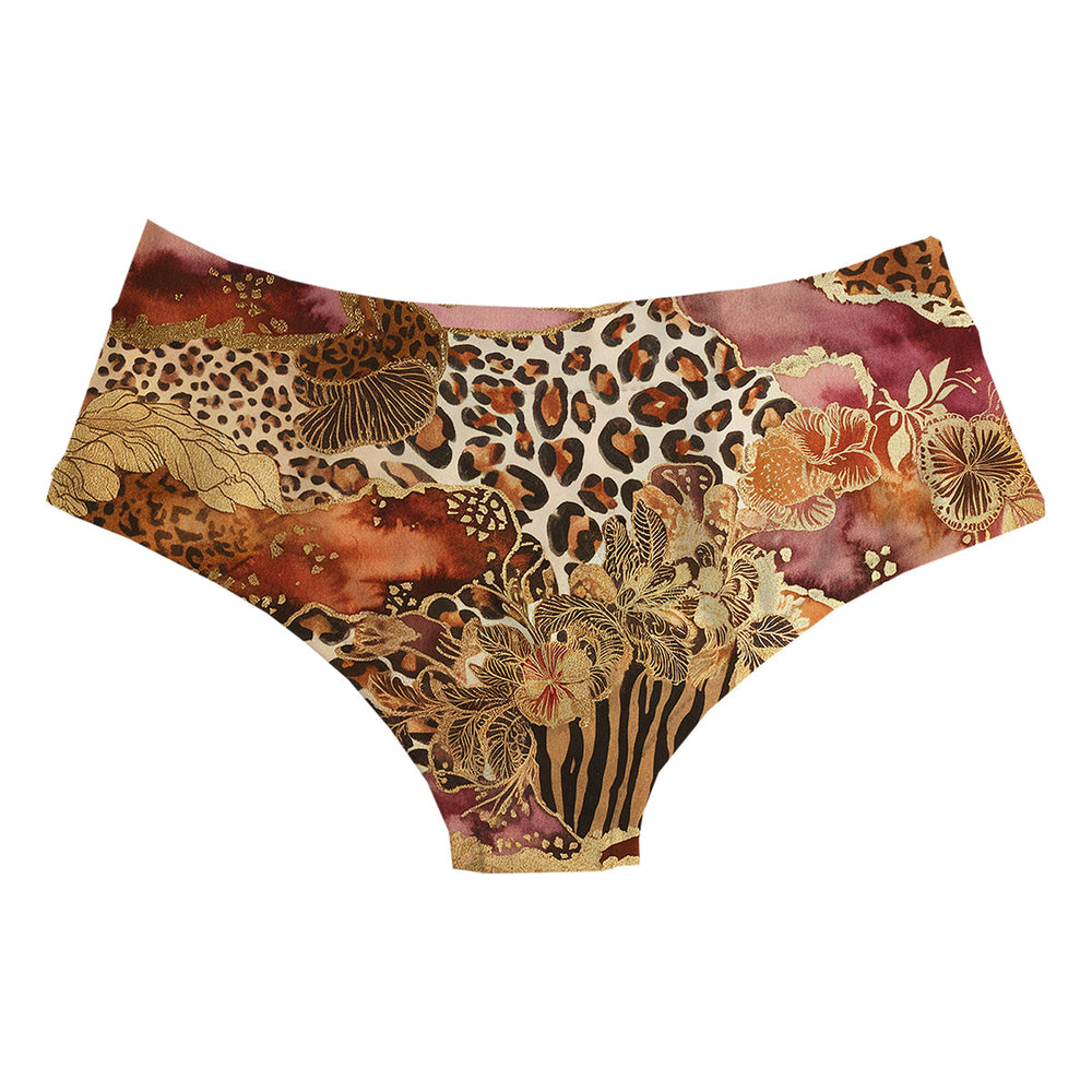 Gold Leo Hipster Woman Underwear Beachwear Loungewear