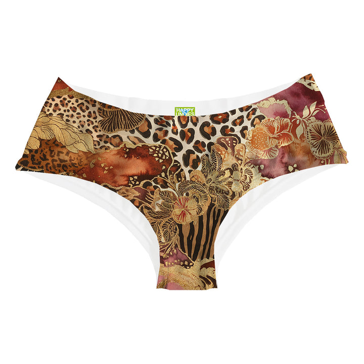 Gold Leo Hipster Woman Underwear Beachwear Loungewear