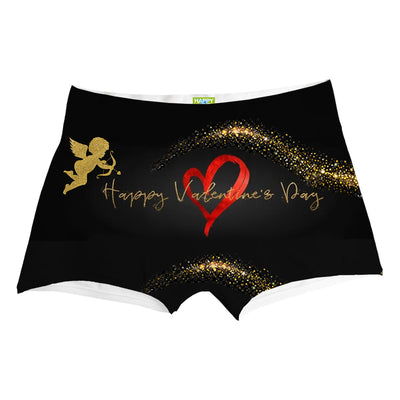 Gold Valentines Boxer Front