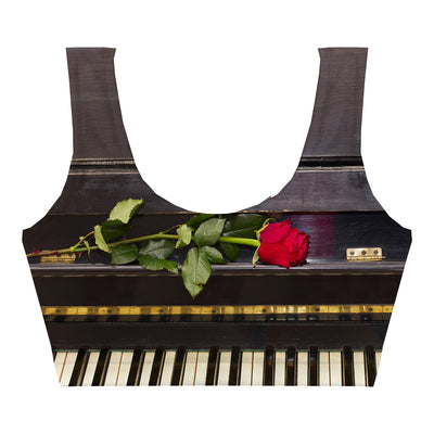 Grand Piano Crop Top Front