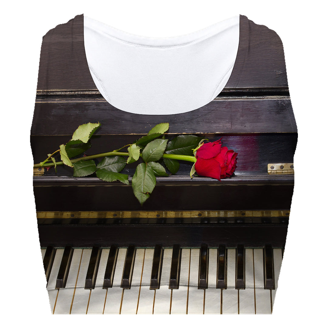 Grand Piano Sport Bra Woman Underwear Beachwear Loungewear