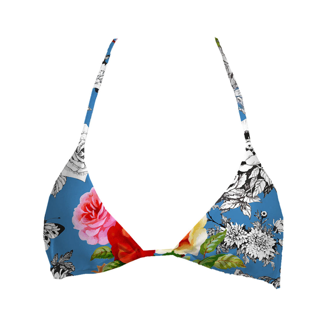 Granny Roses Top Triangle Front