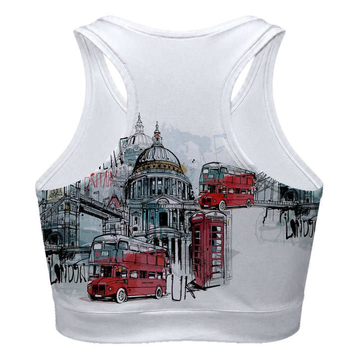 Great Britain Sport Bra Woman Underwear Beachwear Loungewear