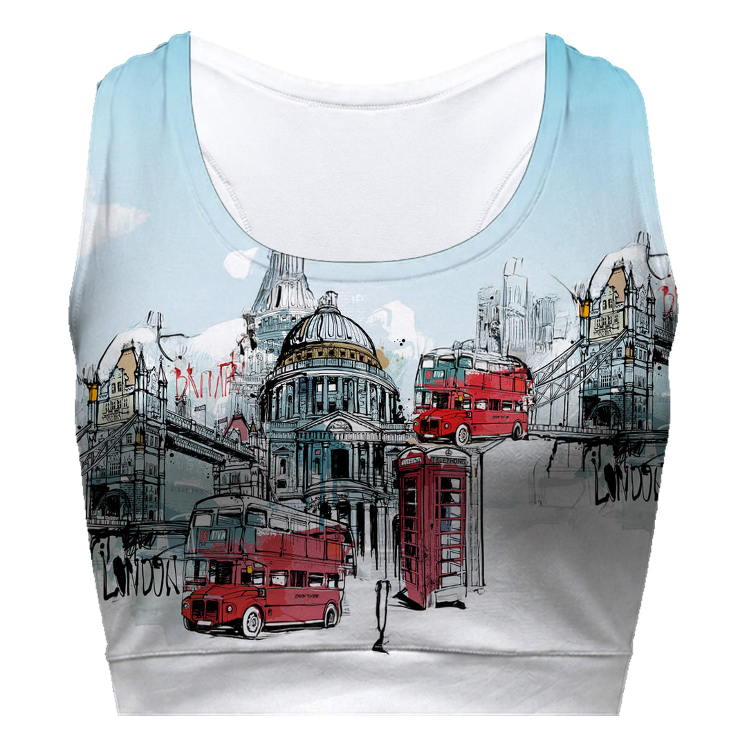 Great Britain Sport Bra Woman Underwear Beachwear Loungewear