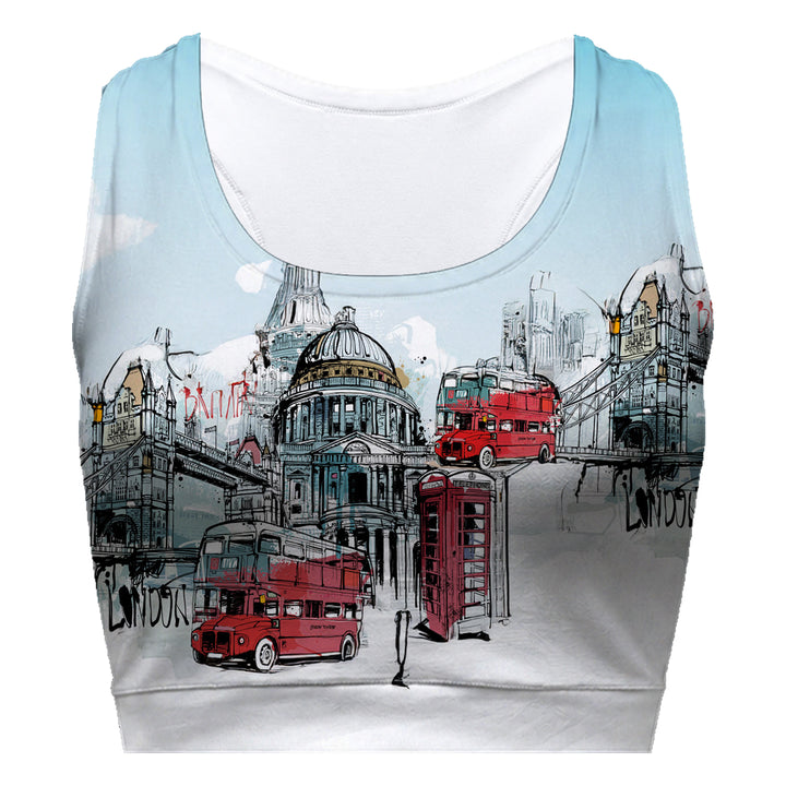 Great Britain Sport Bra Woman Underwear Beachwear Loungewear