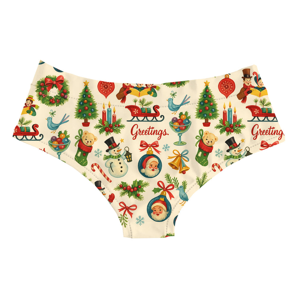 Greetings Hipster Woman Underwear Beachwear Loungewear