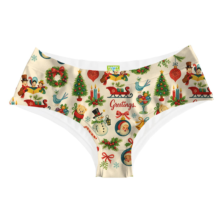 Greetings Hipster Woman Underwear Beachwear Loungewear