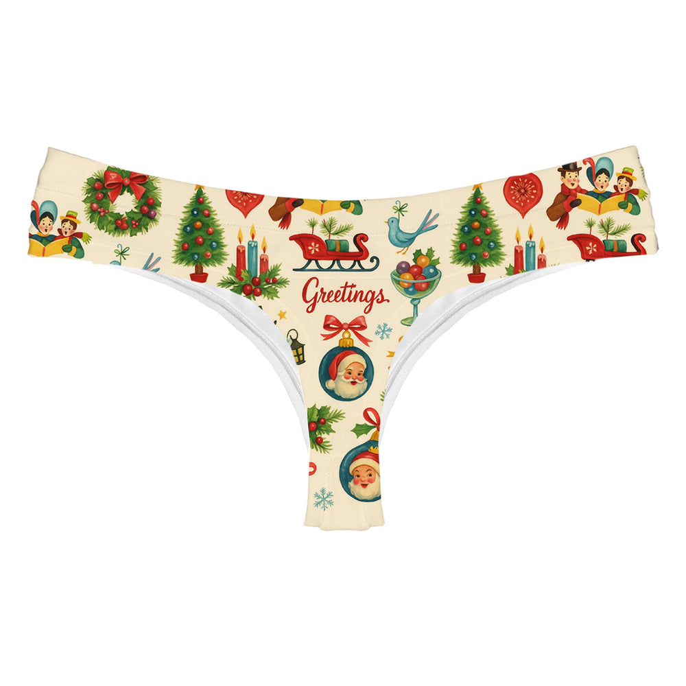 Greetings String Woman Underwear Beachwear Loungewear
