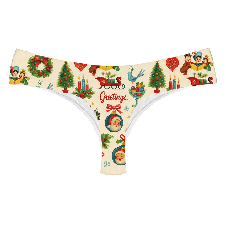 Greetings String Woman Underwear Beachwear Loungewear