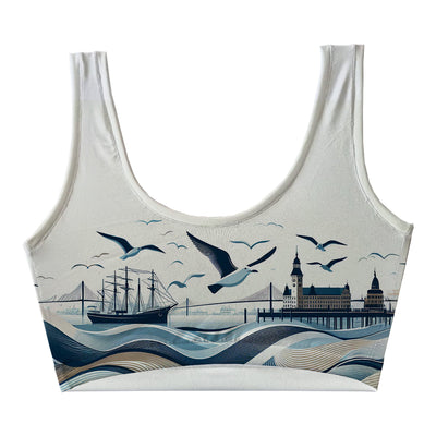 Gull Crop Top Front