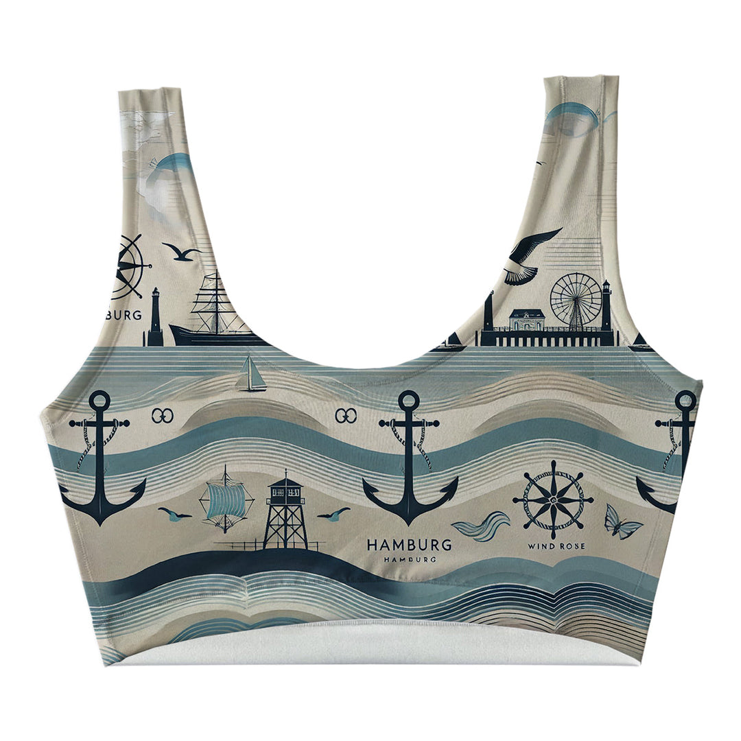 Hamburg Crop Top Front
