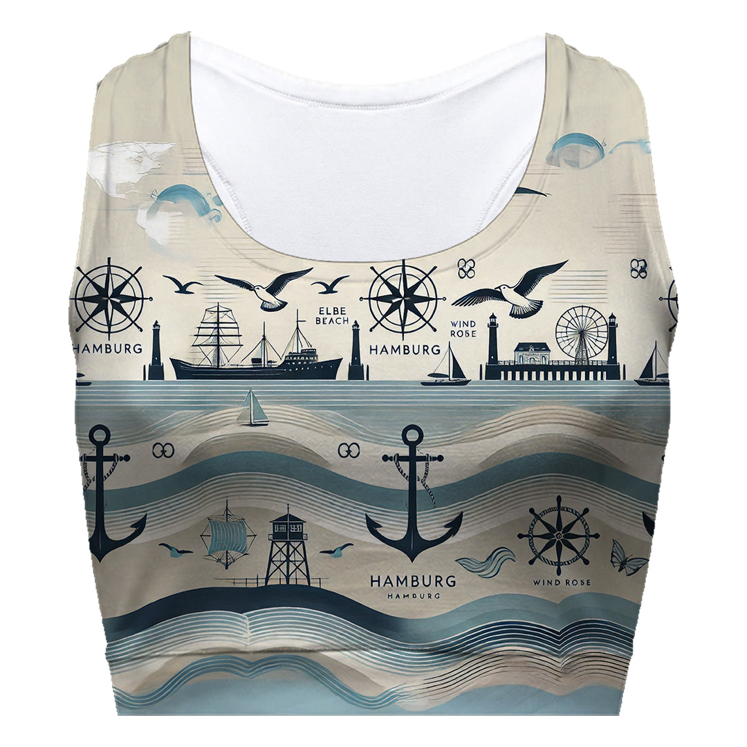 Hamburg Sport Bra Woman Underwear Beachwear Loungewear