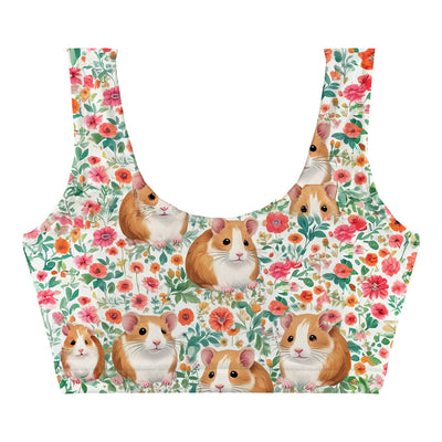 Hamster Crop Top Woman Underwear Beachwear Loungewear