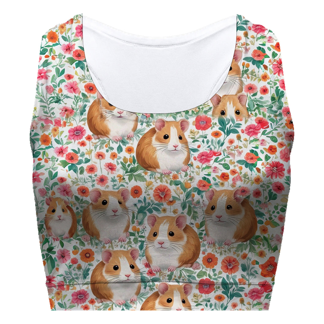 Hamster Sport Bra Woman Underwear Beachwear Loungewear