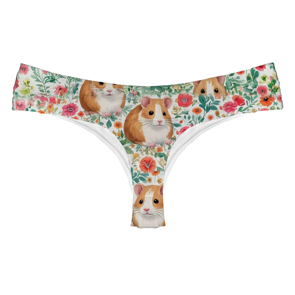 Hamster String Woman Underwear Beachwear Loungewear