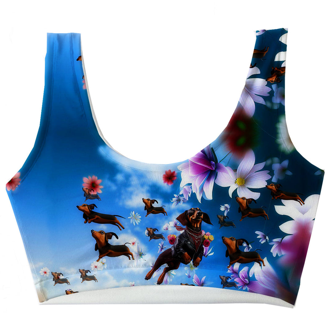 Happy Dog Crop Top
