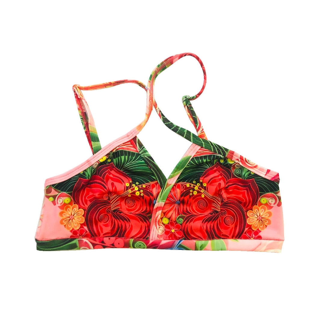 Happy Flowers Top Cross
