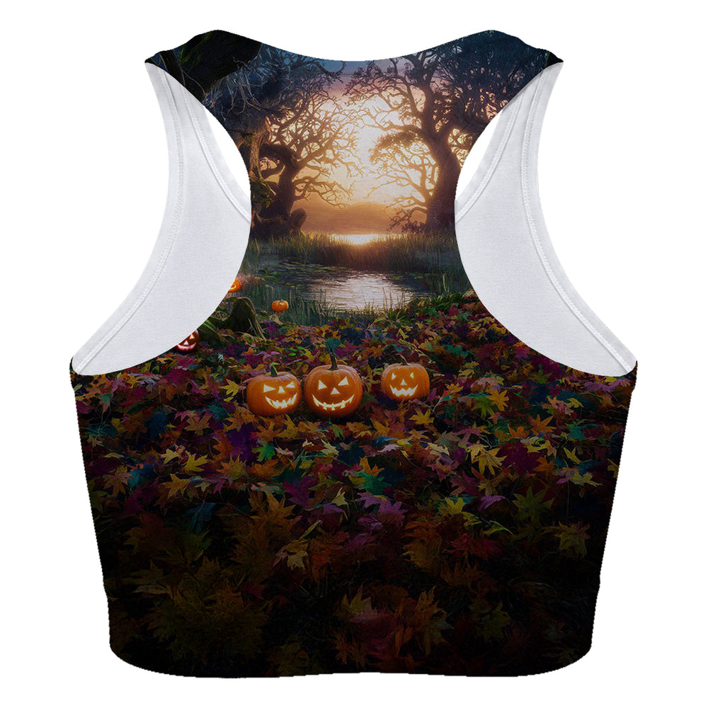 Happy Halloween Sport Bra Woman Underwear Beachwear Loungewear