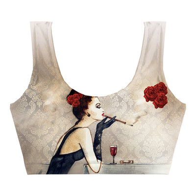 Happy Hour Crop Top Front