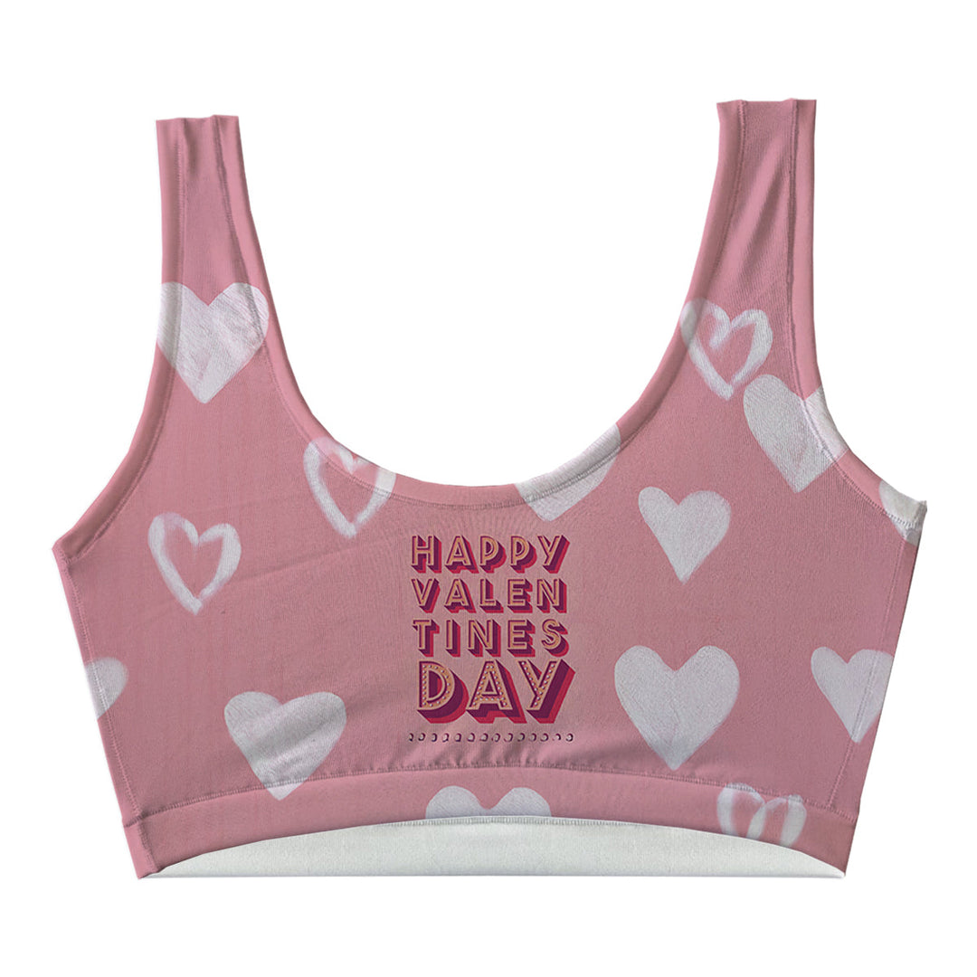 Happy Love Crop Top Front