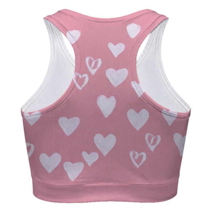 Happy Love Sport Bra Woman Underwear Beachwear Loungewear
