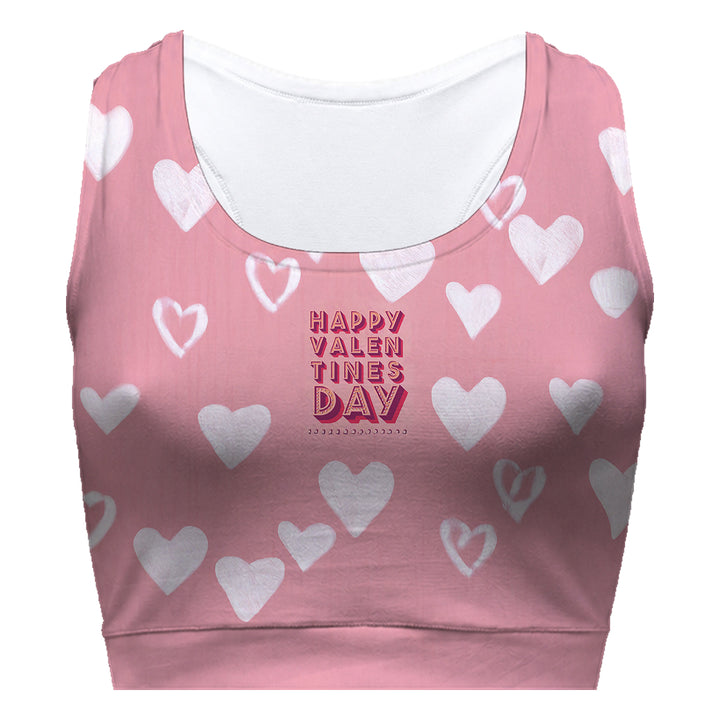 Happy Love Sport Bra Woman Underwear Beachwear Loungewear