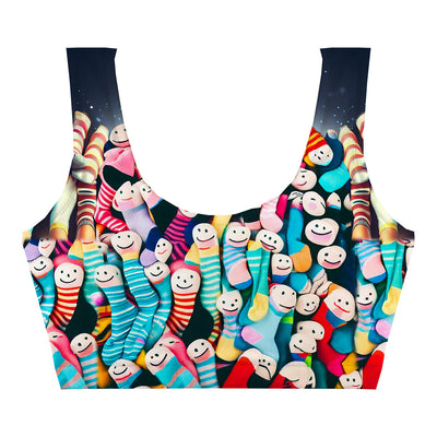 Happy Socks Crop Top Front
