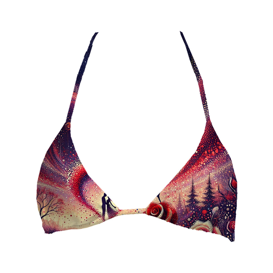 Heartscape Top Triangle Woman Underwear Beachwear Loungewear