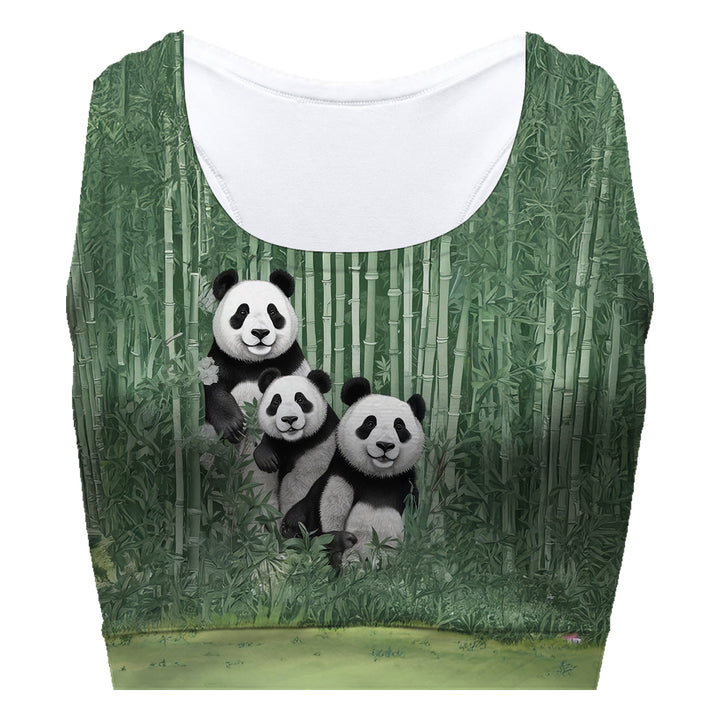 Hidden Panda Sport Bra Woman Underwear Beachwear Loungewear